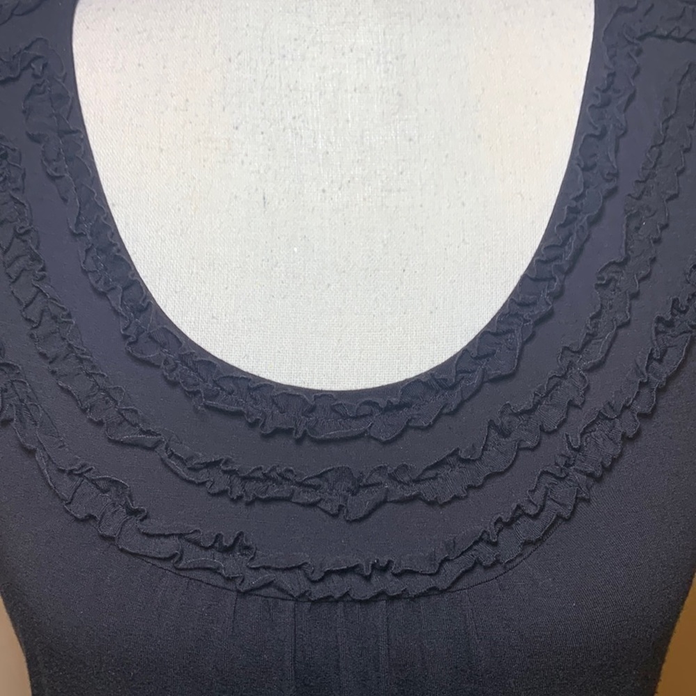 Madison Short Sleeve Ruffled Top - Picture 3 of 7